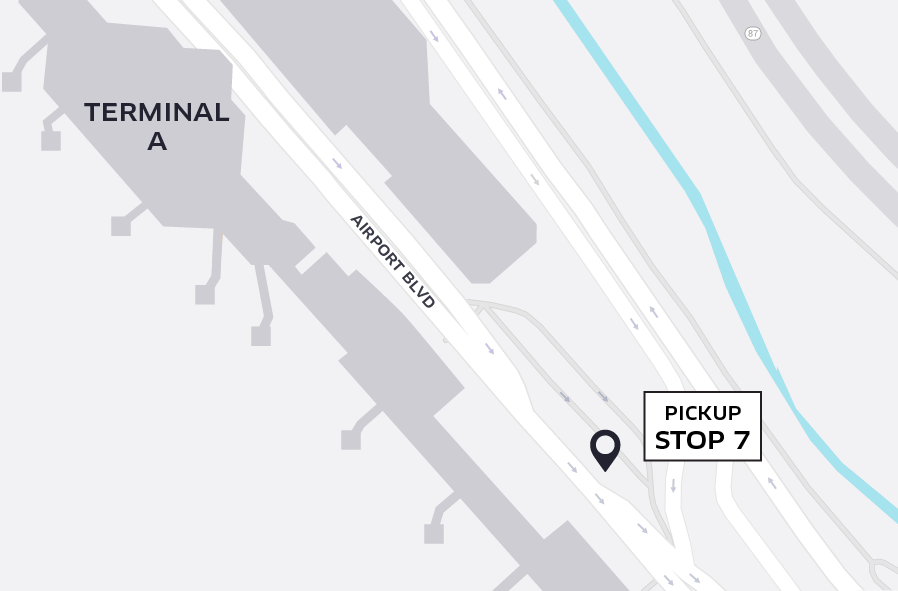 Uber Pickup at SJC Terminal A