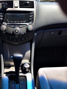 Clean center console