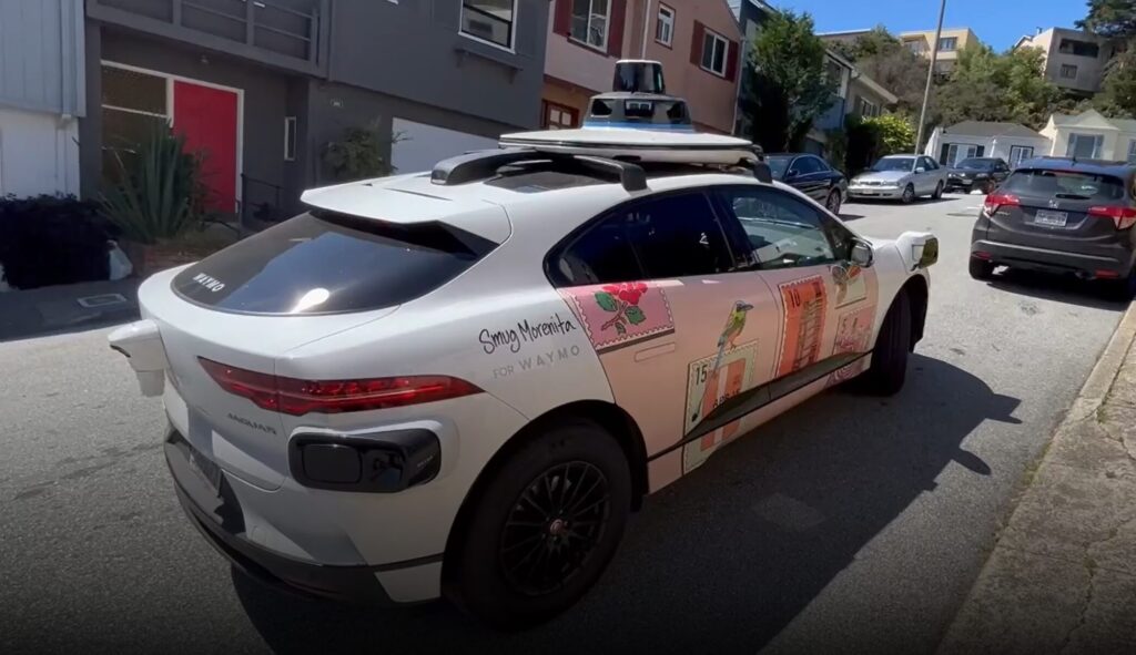 Waymo car