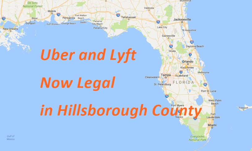 Uber and Lyft Legal in Hillsborough County